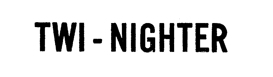 Trademark Logo TWI-NIGHTER