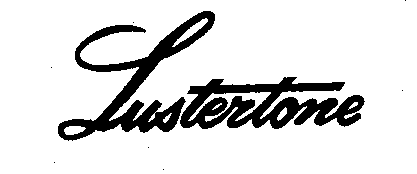 Trademark Logo LUSTERTONE