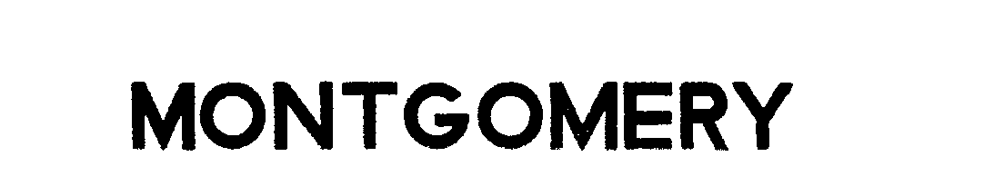 Trademark Logo MONTGOMERY