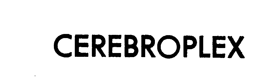 Trademark Logo CEREBROPLEX