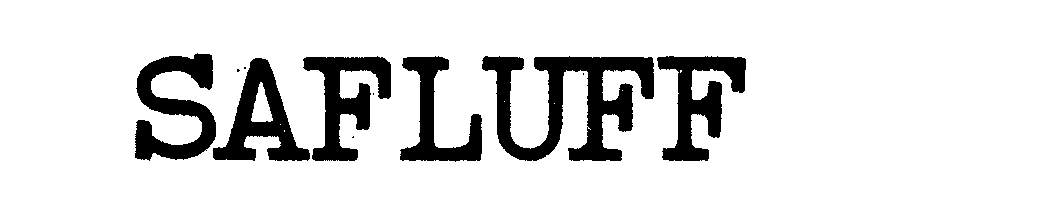 Trademark Logo SAFLUFF