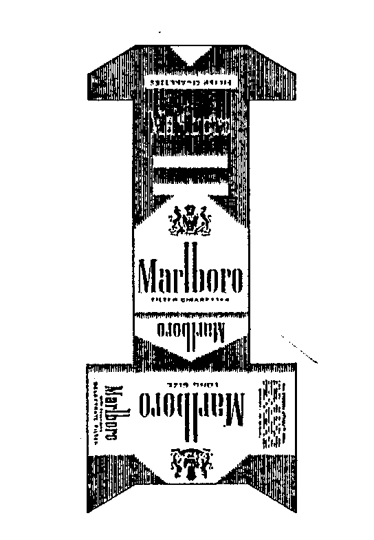 Trademark Logo MARLBORO FILTER CIGARETTES LONG SIZE