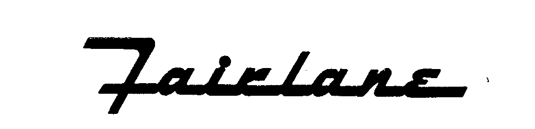 Trademark Logo FAIRLANE