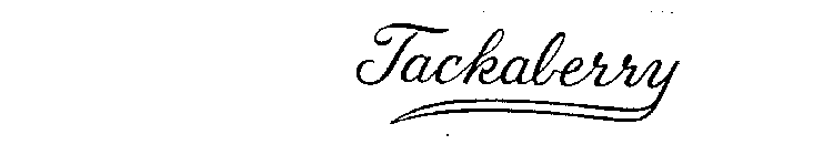 Trademark Logo TACKABERRY