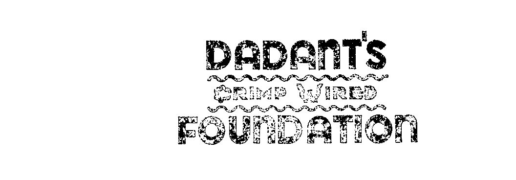 Trademark Logo DADANT'S CRIMP WIRED FOUNDATION