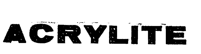 Trademark Logo ACRYLITE