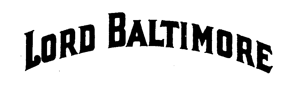 Trademark Logo LORD BALTIMORE