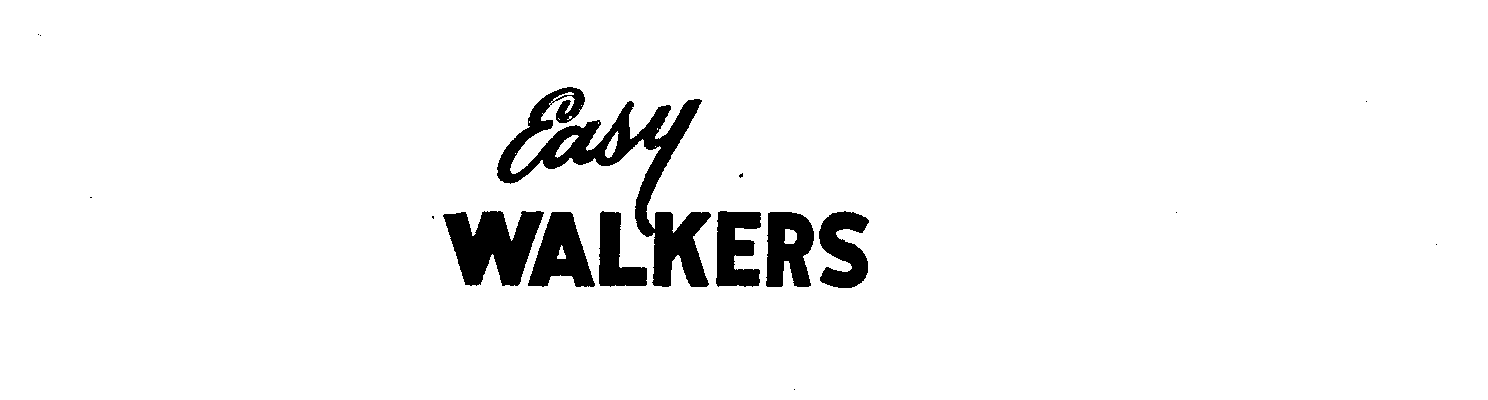 Trademark Logo EASY WALKERS