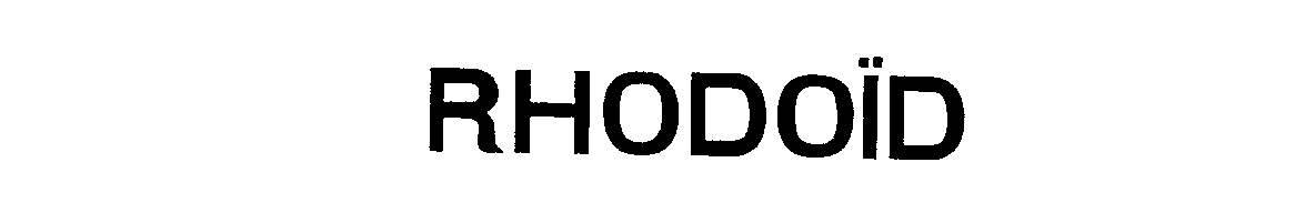 Trademark Logo RHODOID
