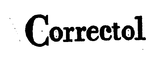 Trademark Logo CORRECTOL