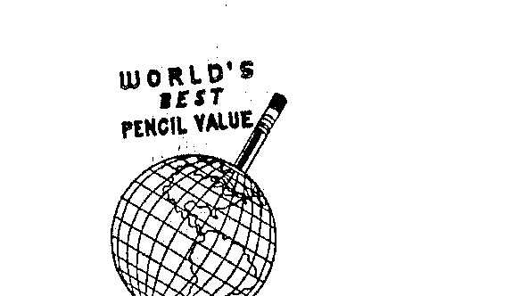 Trademark Logo WORLD'S BEST PENCIL VALUE
