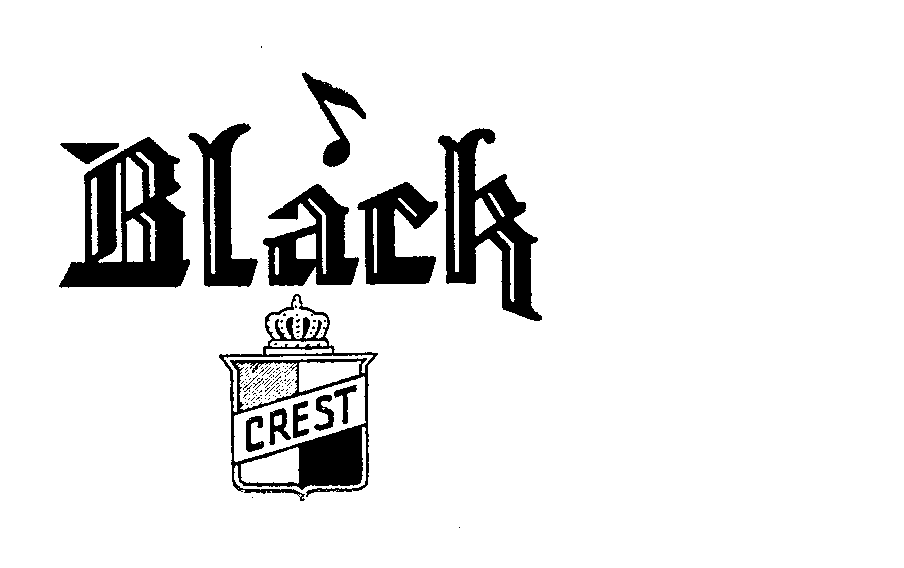 Trademark Logo BLACK CREST