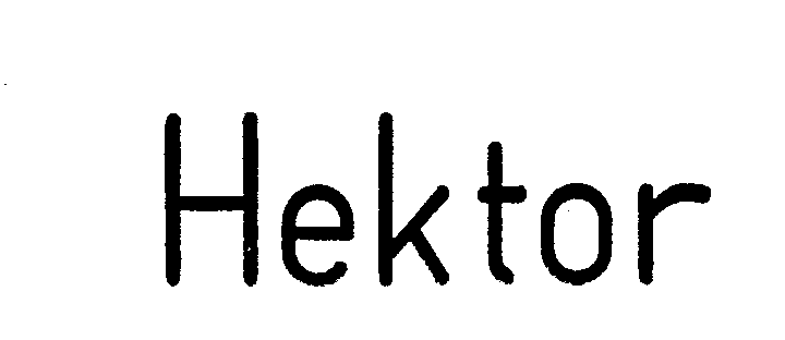 Trademark Logo HEKTOR