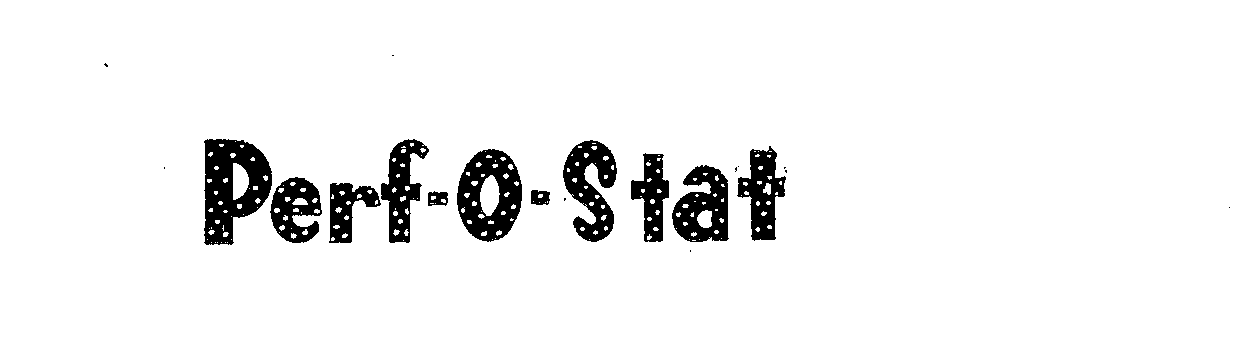 Trademark Logo PERF-O-STAT