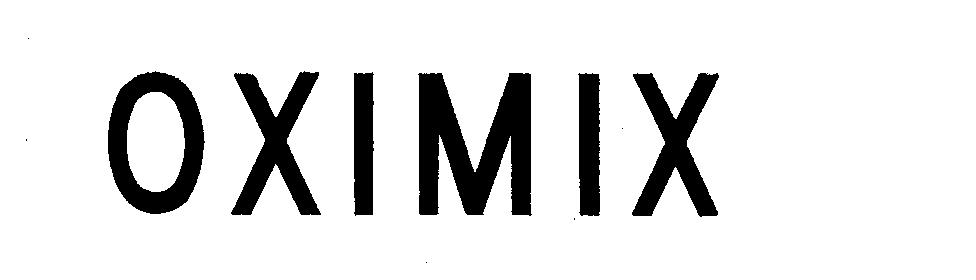 Trademark Logo OXIMIX