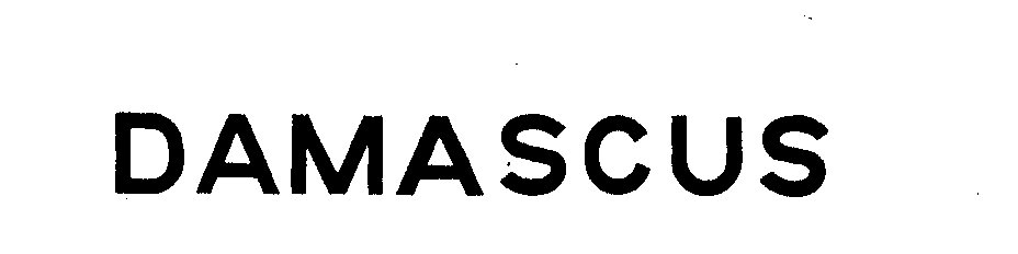 Trademark Logo DAMASCUS