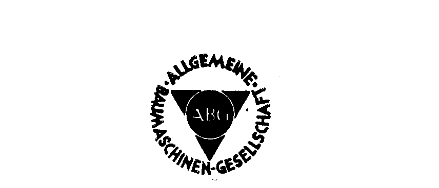 Trademark Logo ABG ALLGEMEINE BAUMASCHINEN GESELLSCHAFT