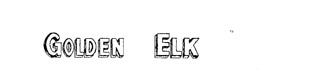 Trademark Logo GOLDEN ELK