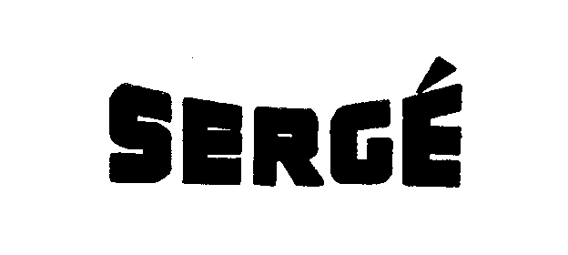 Trademark Logo SERGE