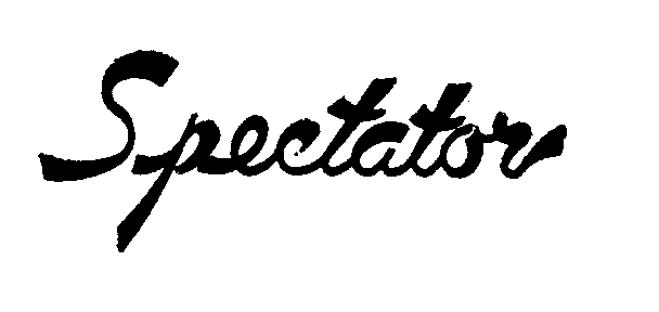 Trademark Logo SPECTATOR