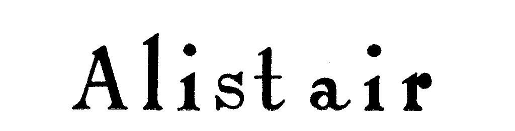 Trademark Logo ALISTAIR