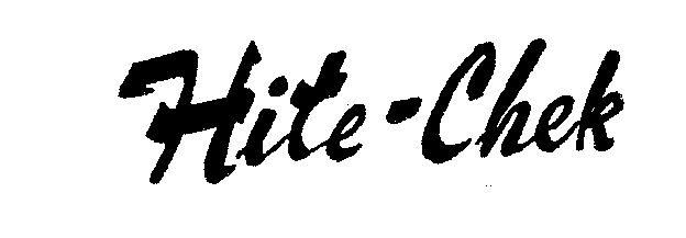 Trademark Logo HITE-CHEK