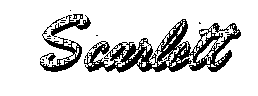 Trademark Logo SCARLETT