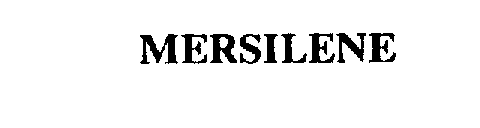 Trademark Logo MERSILENE