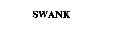 Trademark Logo SWANK