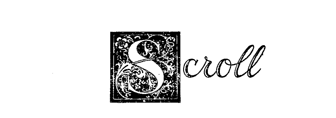 Trademark Logo SCROLL