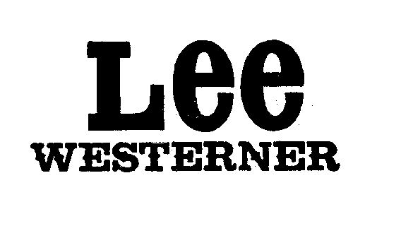 Trademark Logo LEE WESTERNER