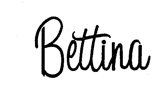 Trademark Logo BETTINA