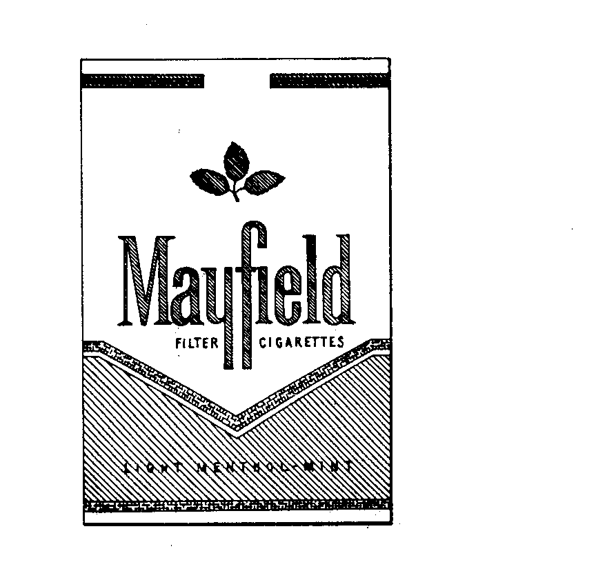 Trademark Logo MAYFIELD FILTER CIGARETTES LIGHT MENTHOL MINT