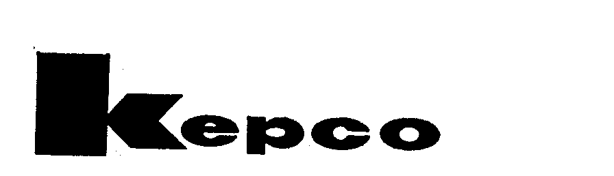 Trademark Logo KEPCO