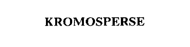  KROMOSPERSE