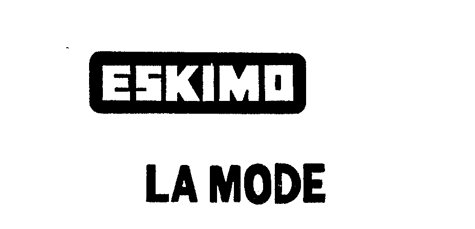 Trademark Logo ESKIMO LA MODE