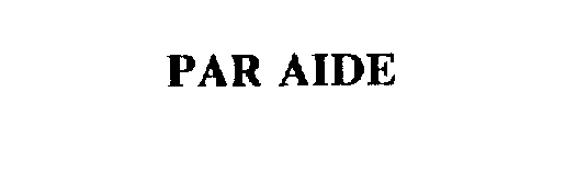 Trademark Logo PAR AIDE