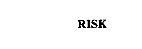 Trademark Logo RISK