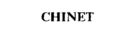 Trademark Logo CHINET