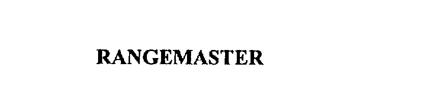 Trademark Logo RANGEMASTER