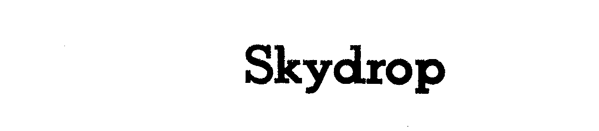 Trademark Logo SKYDROP