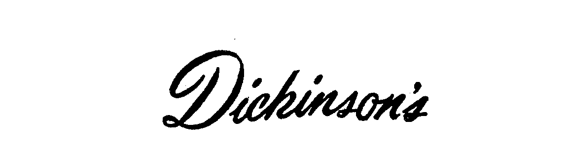 Trademark Logo DICKINSON'S