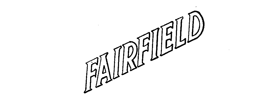 Trademark Logo FAIRFIELD