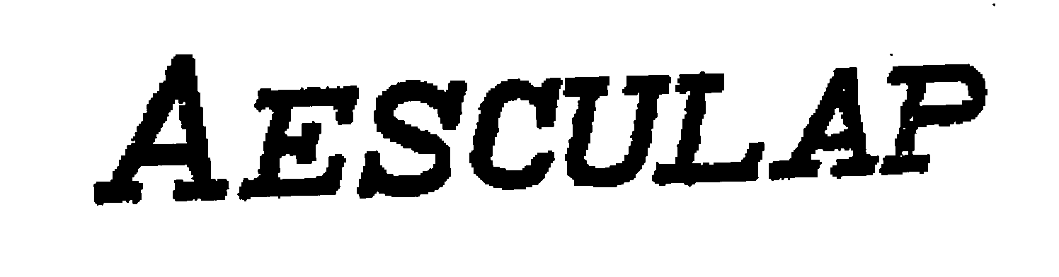 Trademark Logo AESCULAP