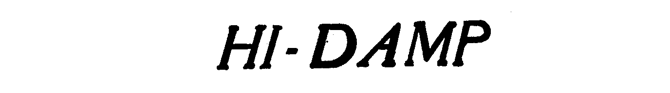 Trademark Logo HI-DAMP