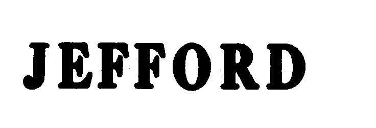 Trademark Logo JEFFORD