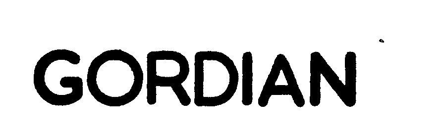 Trademark Logo GORDIAN