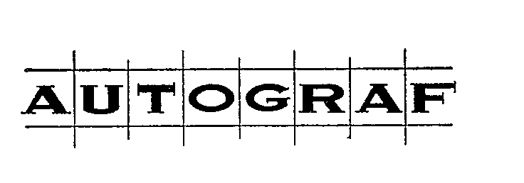 Trademark Logo AUTOGRAF