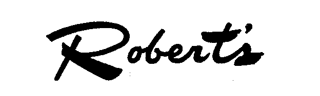 Trademark Logo ROBERT'S