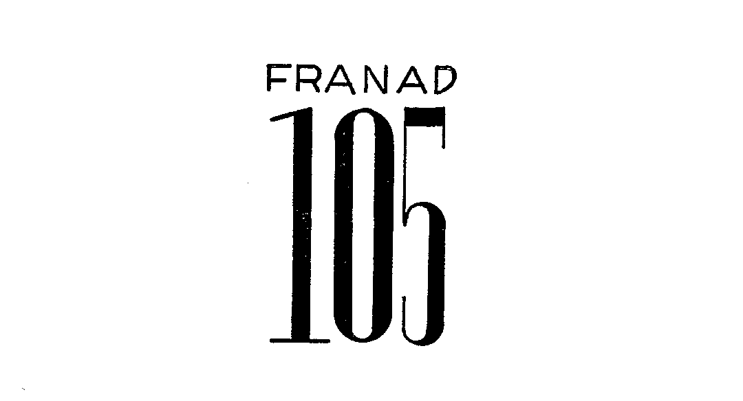 Trademark Logo FRANAD 105